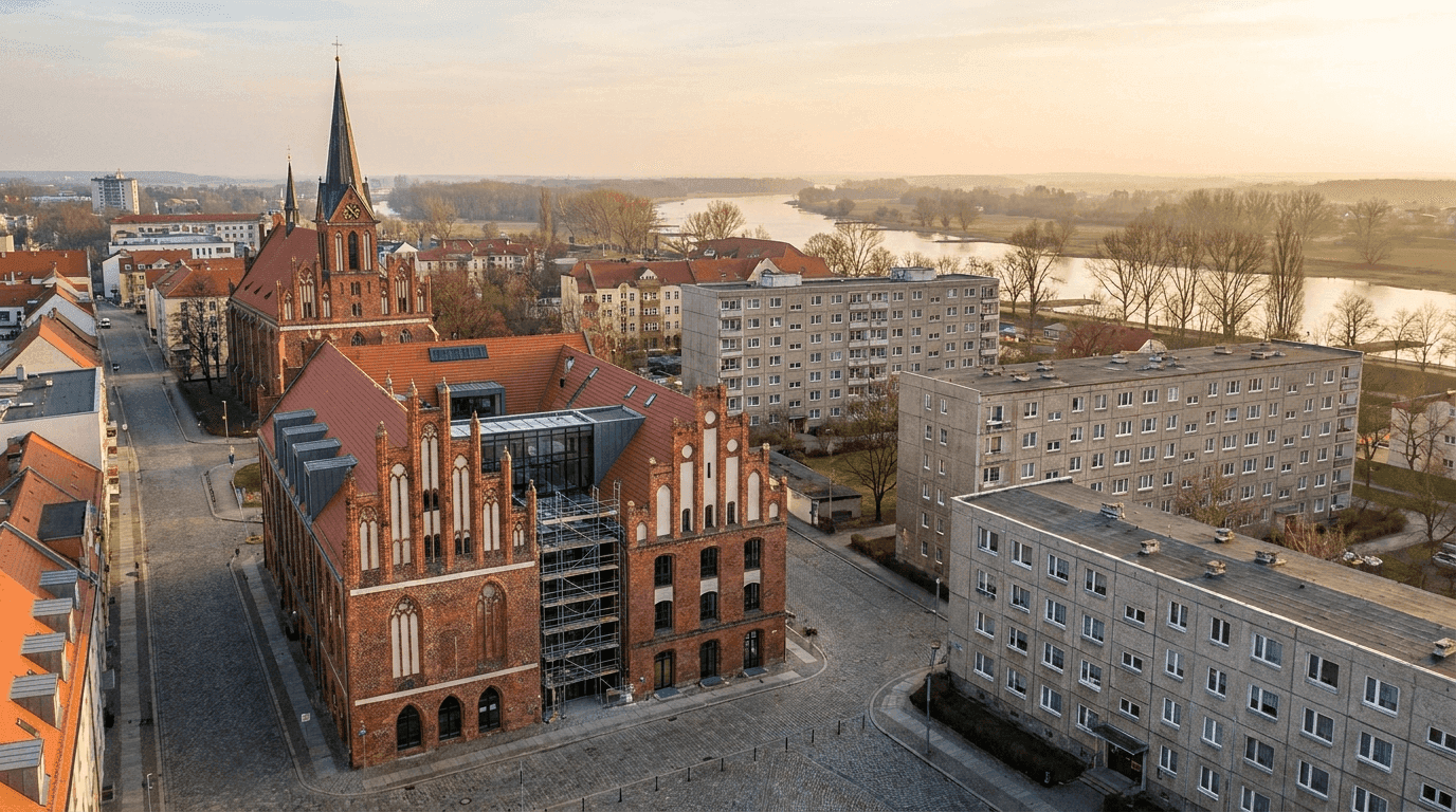 Beispielhafte Fassadensanierung im Charakter von Frankfurt (Oder)