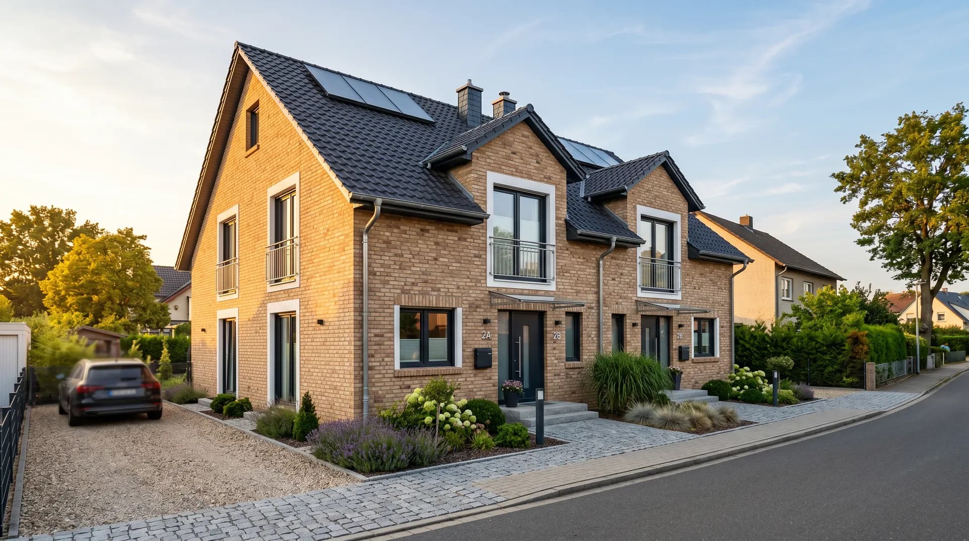 Klinkerfassade in Biesenthal